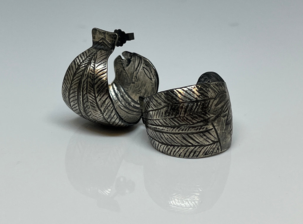 Creatures - Walrus Earrings Large - Silver
