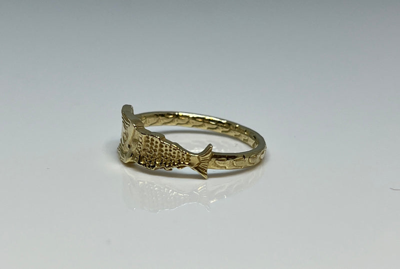 Creatures - Mermaid ring - Small - 14kt gold