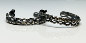 Creatures - Hoop Earrings - Silver