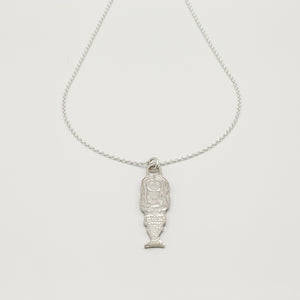Creatures - Mermaid Necklace - Medium 2,3 cm - Silver