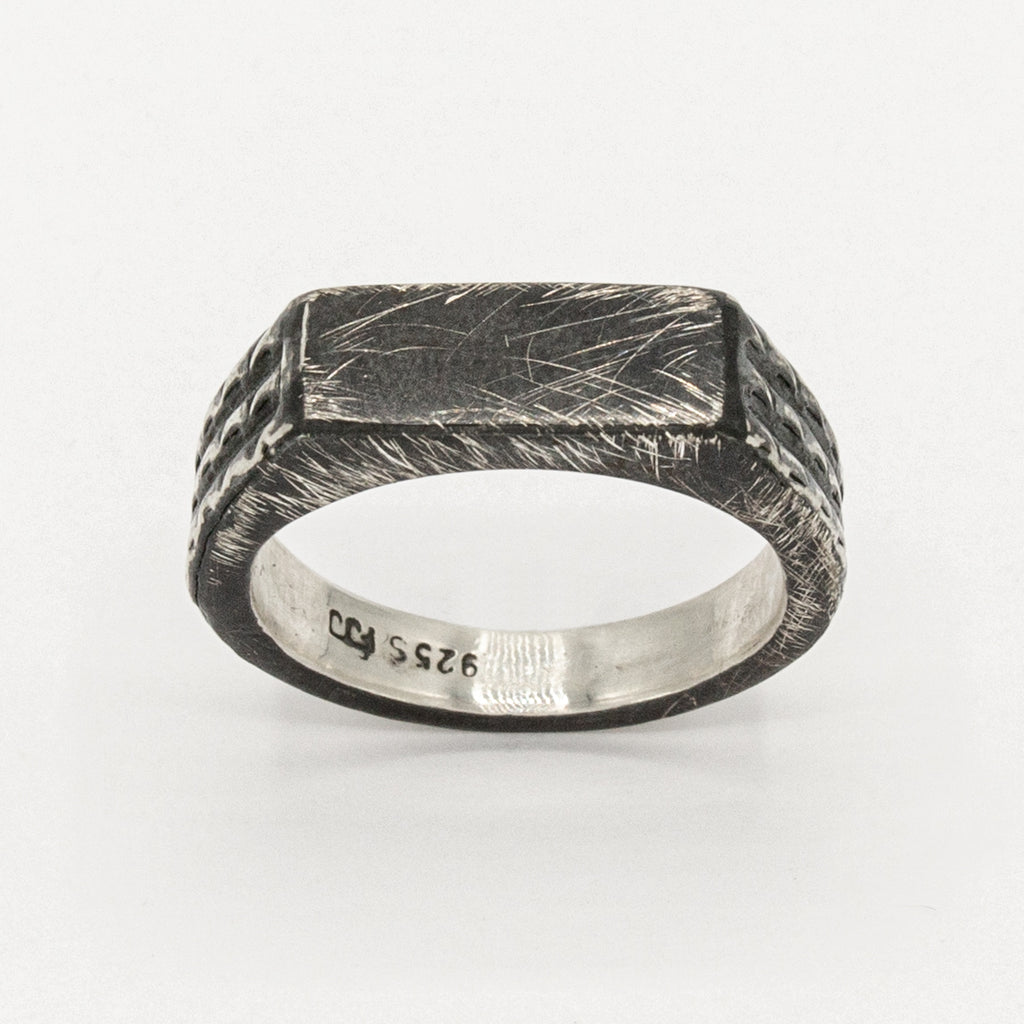 Creatures - Dragon Signet Ring - Silver