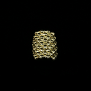 Seashell Ring - 9 Rows - Gold